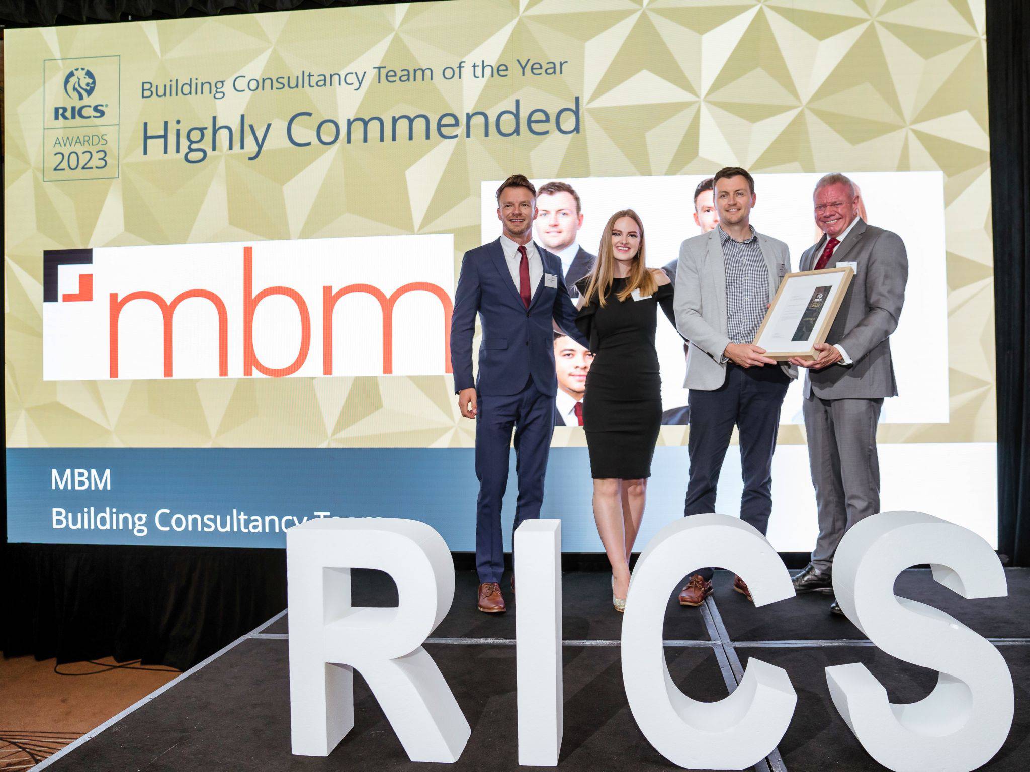 RICS Awards 2023 – Highly Commended: Building Consultancy Team of the Year