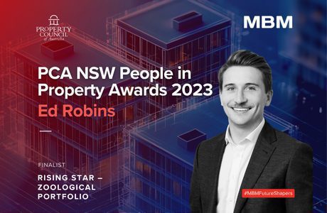 PCA NSW People in Property Awards 2023 – Finalist: Ed Robins for Rising Star – Zoological Portfolio